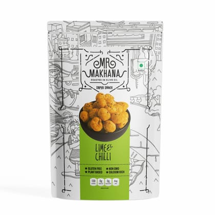 Mr Makhana Lime Chilli - 60 gm, Pack of 3