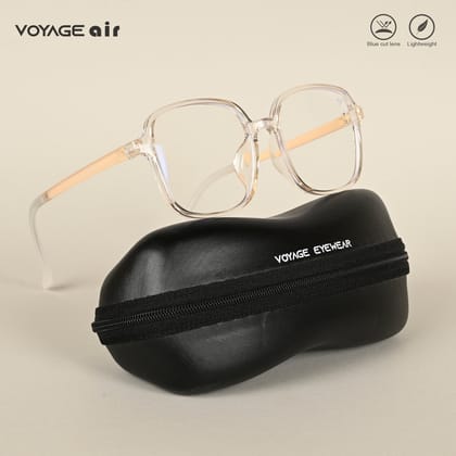 Voyage Air Nude Square Eyeglasses for Men & Women (901MG4385-C3)