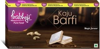  Prabhuji Kaju Barfi 250 gm