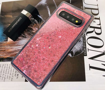 Dynamic Hearts Bling Glitter Sequin Case-Samsung Galaxy S10