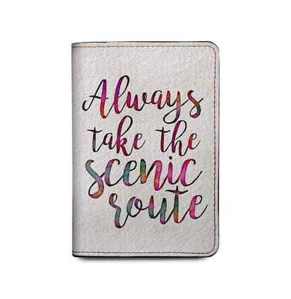 Scenic Route Passport Cover