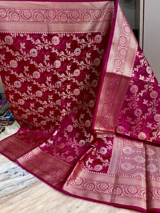 Banarasi Jacquard Semi Kora Organza Style 7-Jacquard