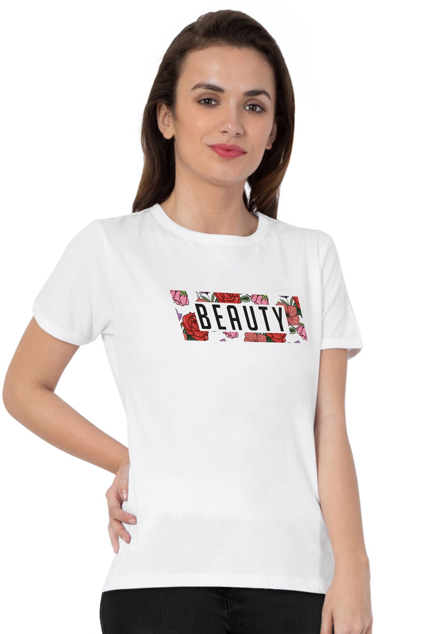 Floral Beauty-S / White