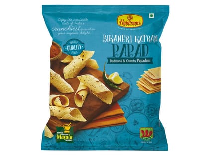 Haldiram's Bikaneri Katran Papad - 1 kg