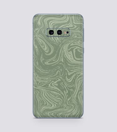 Samsung Galaxy S10 E-Olive Green Back