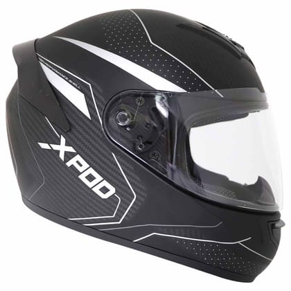 TVS XPOD Blistering Black - Sliver - M