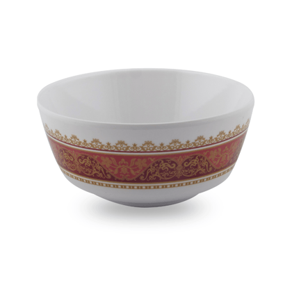 SUPERWARE | Pure Melamine | Bowl Set - Queen Diamond 4" | 6 Nos. | Stain Free, Glazed Finish