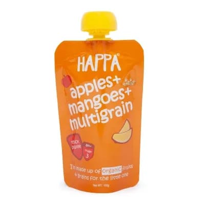 Happa Apple Mango Multigrain Puree