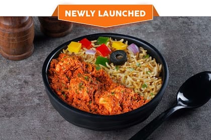 Desi Barbeque Chicken Mini Rice Bowl