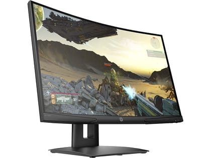 HP X24c 23.6 FHD Monitor Curved Gaming Monitor 144Hz Refresh Rate