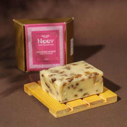 Natural Handmade Kesar Gulab Soap - For a Radiant and Smooth Skin-100