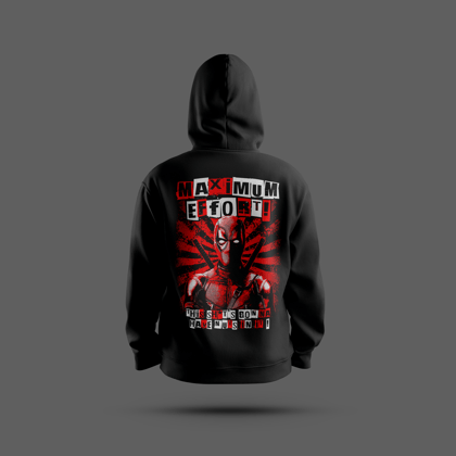 Deadpool Graphic Hoodie-S