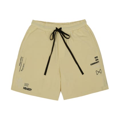 HEARTY New Gen Community - Shorts Yellow Colour-XXS