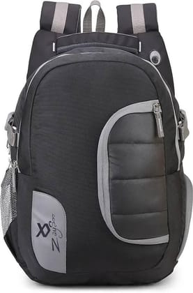 Waterproof Rucksack Bags For Men/Trekking Bags For Men, Black | With 17.3" Laptop Compartment & Rain Cover | For Trekking, Hiking, Travel Backpack 