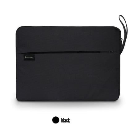 Coconut Troy Laptop Sleeve(Black) | 14inch