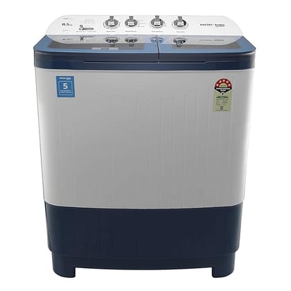 Voltas Beko 8.5 kg Semi-Automatic Top Loading Washing Machine 2 Casette Filter Sky Blue-Sky Blue