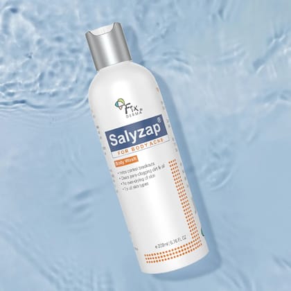 Salyzap Body Wash for Body Acne | Salicylic Acid Body Wash, 2% Salicylic acid, 1% Azelaic acid, 0.1% Tea tree oil-200ml