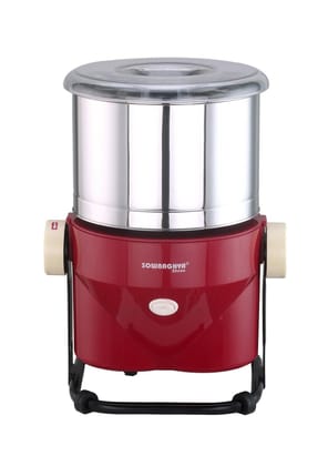 2 Ltr SHREE - Tilting Wet Grinder - Maroon 