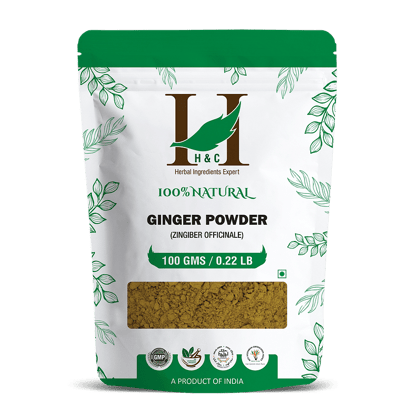 HC Herbal Ingredients Expert Ginger Powder - 100 g-H&C Herbal Ingredients Expert Ginger Powder - 100 g