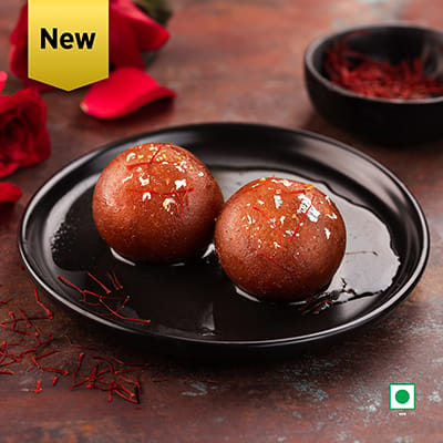 Kesar Gulab Jamun [2PC]