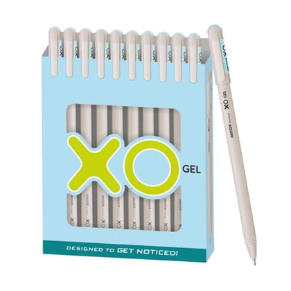 Hauser Germany New Hauser Germany Xo Gel Pen  (Pack of 10, Blue)