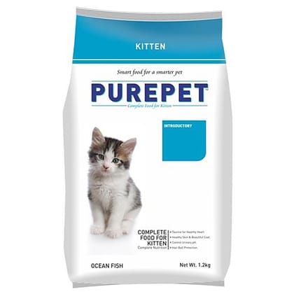 Purepet Kitten Ocean Fish, 1.2 Kg