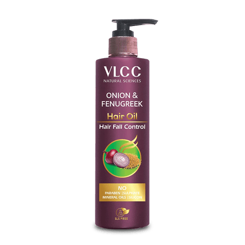 VLCC Onion + Methi Oil, 200 ml Bottle