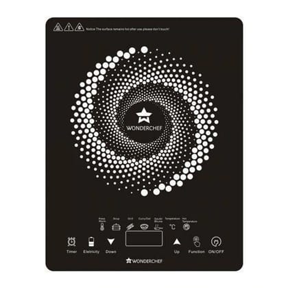 Wonderchef Easy Cook 2200W Hot Plate Infrared Cooktop-Wonderchef Easy Cook 2200W Hot Plate Infrared Cooktop