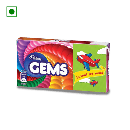 Cadbury Gems Chocolate, 28.5 gm Box