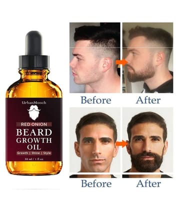 UrbanMooch - 30mL Growth Increasing Beard Oil (Pack of 1)