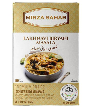 Mirza Sahab Lakhnavi Spcl Biryani Instant Mix 50 gm Pack of 4