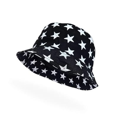 Tomorrow Fashion Star Print Bucket Hat - Packable, Breathable Sun Protection for Men & Women