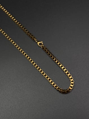 Men’s Gold Perfect Box Chain