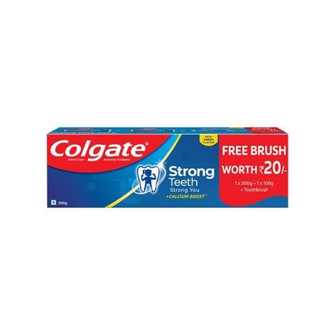 Colgate Dental Cream Anticavity Toothpaste, 300 gm Box