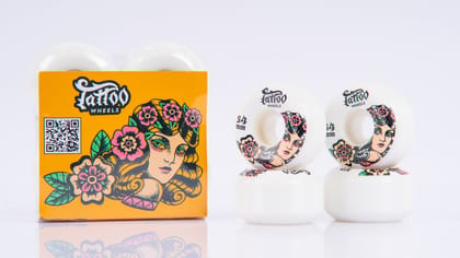 Tattoo Skateboard Wheels 54mm/ SANORITA