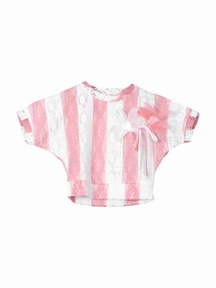 Albion Kids Girls Peach Top