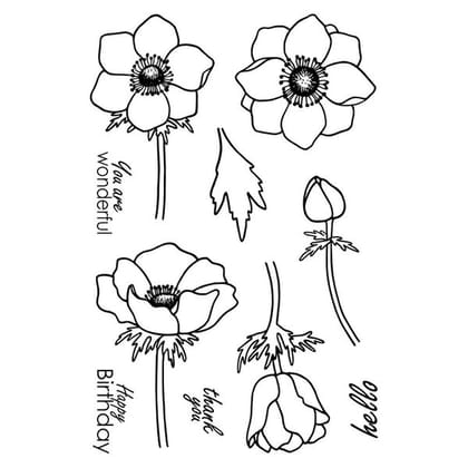 Anemone Stamp