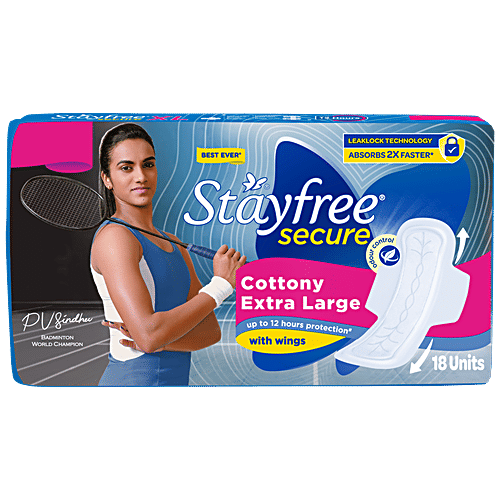 STAYFREE Cottony XL, 18 pcs