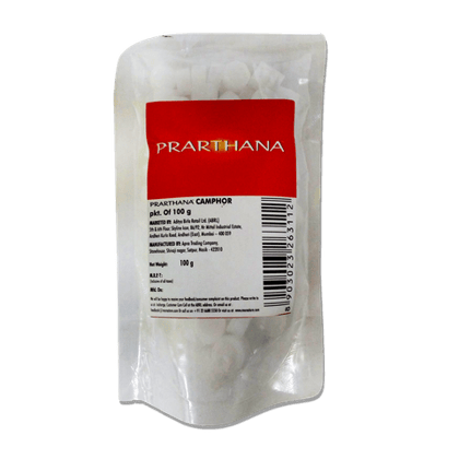 Prarthana Camphor, 100 gm Pouch