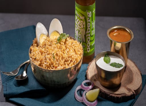 Hyderabadi Egg Biryani