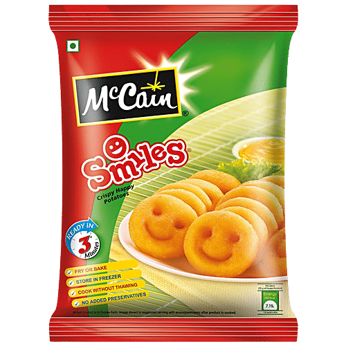 McCain Smiles Crispy - Happy Potatoes, 750 g