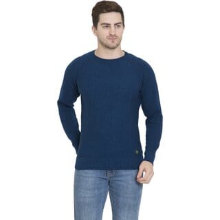 PULAKIN Men Sweaters Blue