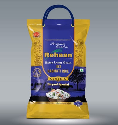 Rehaan Classic Biryani Special Extra Long Grain Basmati Rice (10KG)-10KG