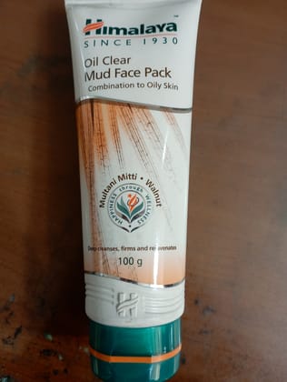 Himalaya oil clear mud face pack 