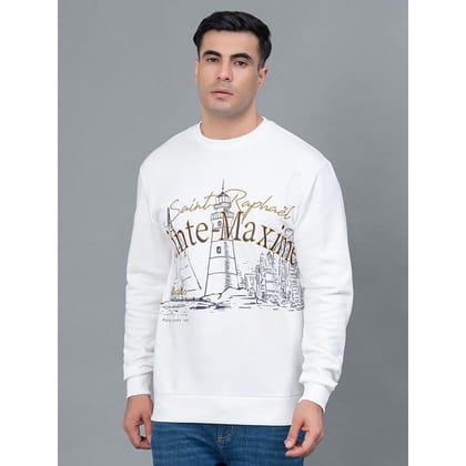 RedTape Graphic Print Sweatshirt for Men | Comfortable with Stylish Design