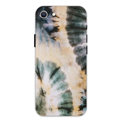 Black And Gold Tie Dye - Hard Cases For Apple iPhone Models-Apple iPhone 7