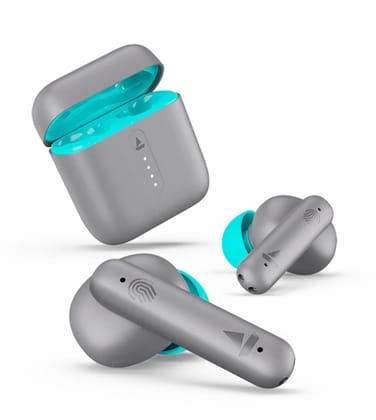 boAt Airdopes 141 Bluetooth Truly Wireless in Ear Earbuds with 42H Playtime,Low Latency Mode for Gaming, ENx Tech, IWP, IPX4 Water Resistance, Smooth Touch Controls(Cyan Cider)