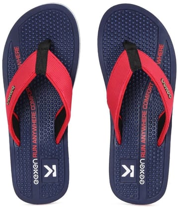 Paragon - Navy Mens Thong Flip Flop - None