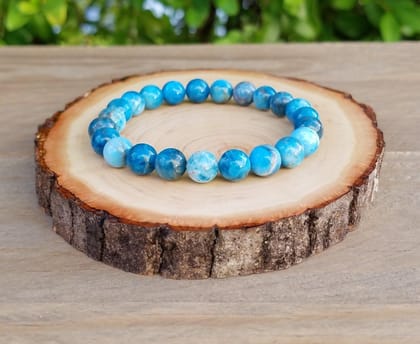 Apatite Bracelet - Unleash Your Potential | Brahmatells-7.75 inches / Size