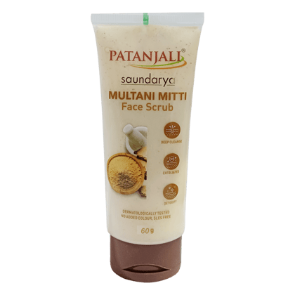 SAUNDARYA MULTANI MITTI FACE SCRUB-60 GM